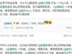 高曉松微博詩詞耍流氓 高曉松耍流氓體網絡爆紅