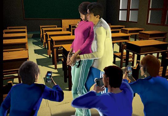 臺灣15歲情侶教室當(dāng)眾做愛，不雅照片瘋傳校園，尼瑪，碉堡了