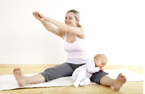 產后媽媽恢復健美體形快招產后塑身