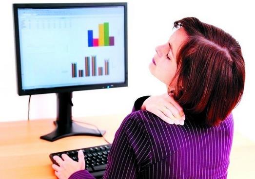 白領五大職業病 辦公臀、鼠標手、電腦頸緩解方法
