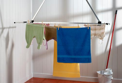 室內快干晾衣法